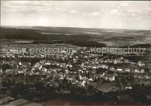 Walddorf Altensteig Fliegeraufnahme Luftkurort Schwarzwald Kat. Altensteig