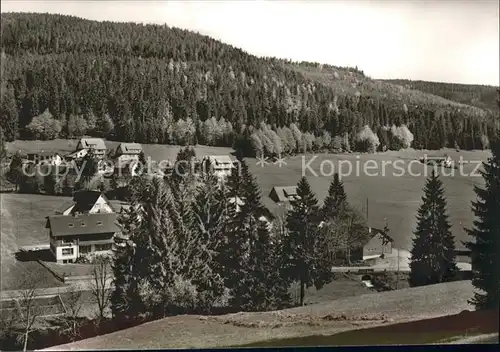 Buhlbach Obertal Teilansicht Sommer und Wintersportplatz Schwarzwald / Baiersbronn /Freudenstadt LKR