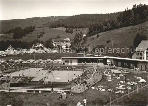 Mitteltal Schwarzwald Freibad Hoehenluftkurort Wintersportplatz Kat. Baiersbronn