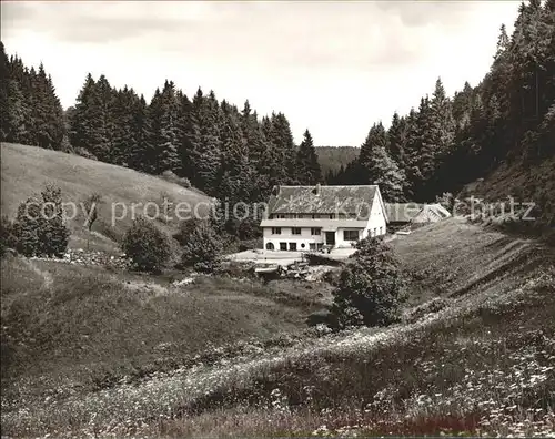 Besenfeld Freizeitheim Schwarzwaldmuehle Hoehenluftkurort Wintersportplatz Schwarzwald Kat. Seewald