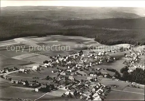 Besenfeld Fliegeraufnahme Hoehenluftkurort Wintersportplatz Schwarzwald Kat. Seewald