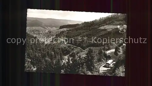 Bermersbach Forbach Gasthaus Pension Sternen Bus Kat. Forbach