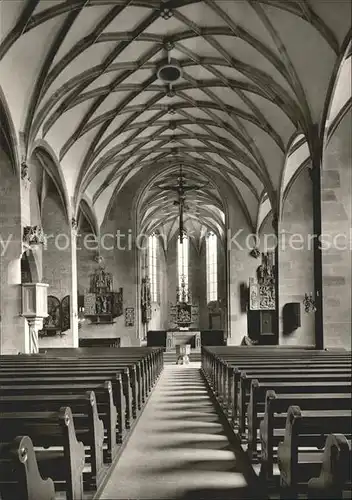 Schwaigern Kirche innen Kat. Schwaigern