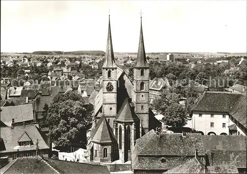 Bad Wimpfen Blick vom Blauen Turm Kat. Bad Wimpfen