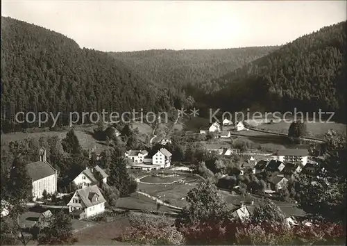 Enzkloesterle Ortsansicht Kat. Enzkloesterle