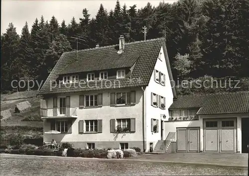 Enzkloesterle Haus Finkbeiner Kat. Enzkloesterle