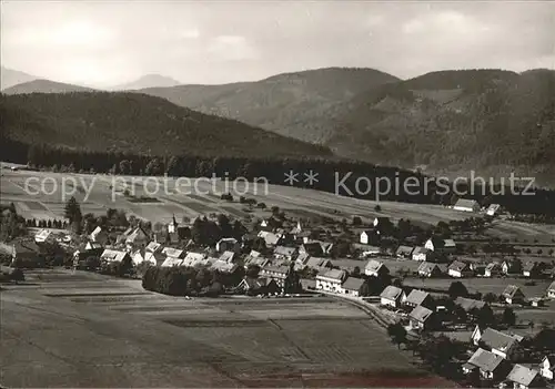 Dobel Schwarzwald Ortsansicht Kat. Dobel