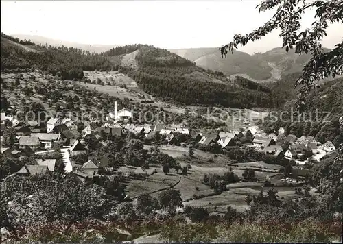 Lautenbach Gernsbach Ortsansicht Kat. Gernsbach