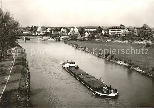 Bad Friedrichshall Kindersolbad Lastkahn Bruecke Kat. Bad Friedrichshall