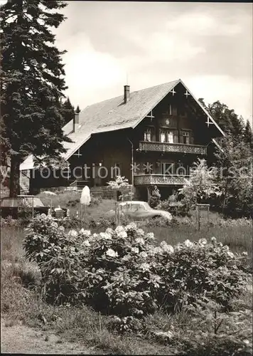 Gernsbach Kurhaus Kaltenbronn Gaestehaus Kat. Gernsbach