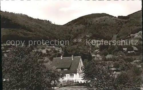 Lautenbach Renchtal Cafe Waldblick Kat. Lautenbach