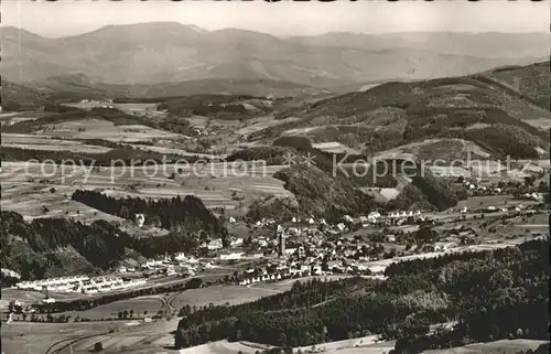 Elzach Blick vom Hoernleberg Kat. Elzach