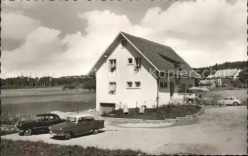 Unterbraend Cafe Pension Seeblick Kat. Braeunlingen