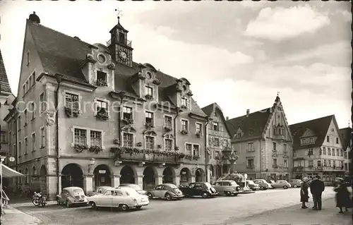 Sigmaringen Marktplatz Kat. Sigmaringen