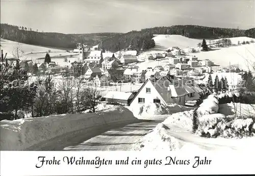 Unterkirnach Weihnachten Neues Jahr Kat. Unterkirnach