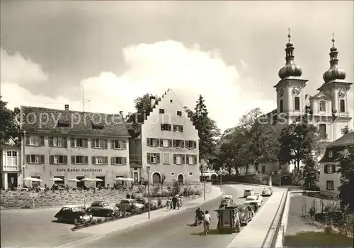 Donaueschingen Stadtkirche Cafe Reiter Kat. Donaueschingen