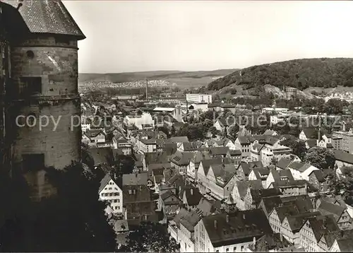 Heidenheim Brenz Blick von Schloss Hellenstein / Heidenheim an der Brenz /Heidenheim LKR