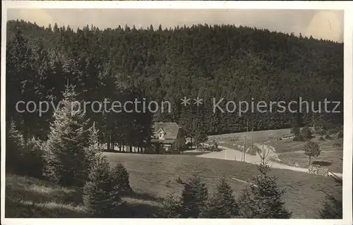 Todtmoos Gasthaus Pension Hochkopf Kat. Todtmoos