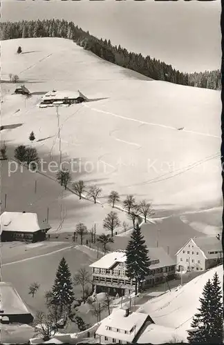 Muggenbrunn Skispuren Hotel Adeler  Kat. Todtnau