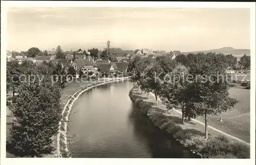 Riedlingen Donau mit Bussen Kat. Riedlingen