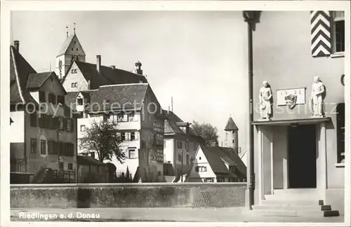 Riedlingen Donau Strassenansicht Kat. Riedlingen