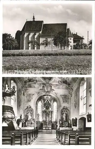 Pfullendorf Wallfahrtskirche Maria Schray Kat. Pfullendorf