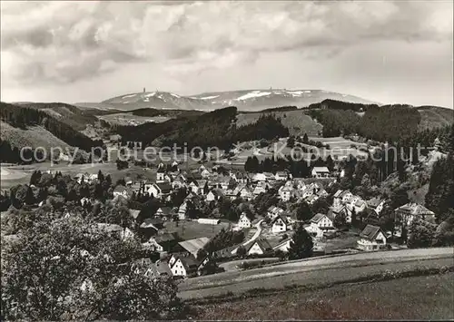 Lenzkirch Blick Feldberg Kat. Lenzkirch