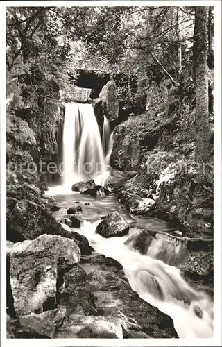 Menzenschwand Oberer Wasserfall Kat. St. Blasien