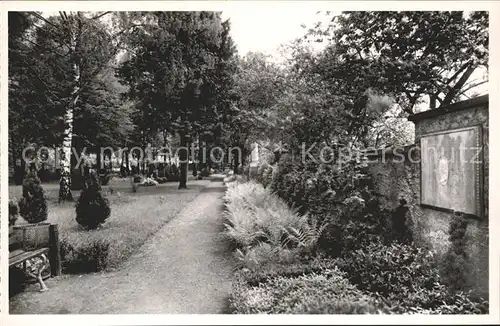 Emmendingen Alter Friedhof GrabstaettenCornelia Schlosser Schwester von Goethe Kat. Emmendingen