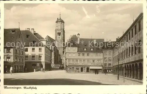 Memmingen Marktplatz Kat. Memmingen