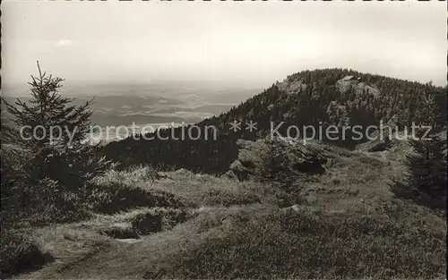 Bad Koetzting Huette Blick Zellertal Kat. Bad Koetzting