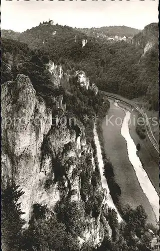 Wiesenttal Blick Schloss Goessweinstein Kat. Wiesenttal