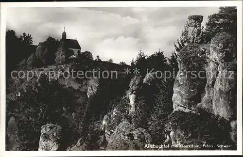 Kirchahorn Ailsbachtal Klausstein Kat. Ahorntal