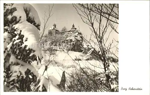 Rupprechtstegen Burg Hohenstein Kat. Hartenstein