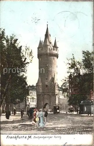 Frankfurt Main Eschenheimer Turm Kat. Frankfurt am Main