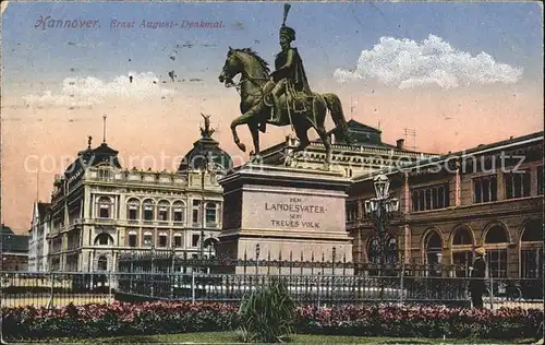 Hannover Ernst August Denkmal Kat. Hannover