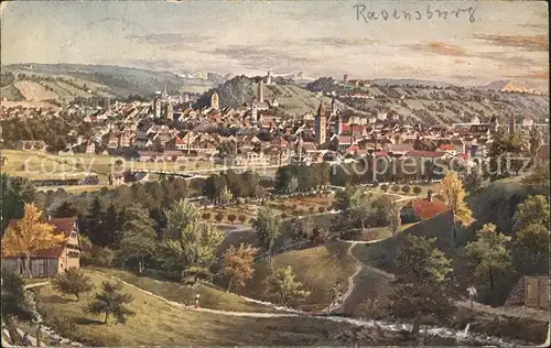 Ravensburg Wuerttemberg Ortsansicht  / Ravensburg /Ravensburg LKR