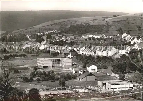 Rockenhausen Teilansicht Schule Schwimmbad Kat. Rockenhausen