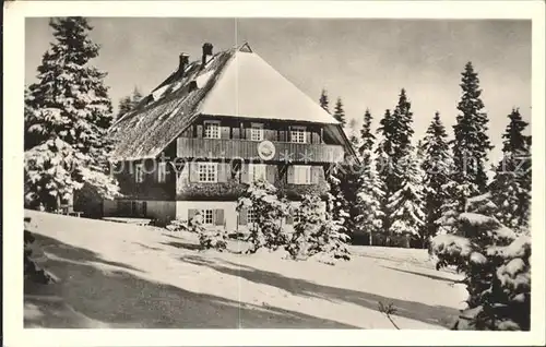 Feldberg Schwarzwald Naturfreundehaus  Kat. Feldberg (Schwarzwald)