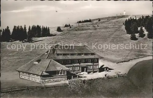 Feldberg Schwarzwald Gasthof Todtnauerhuette Feldbergturm Kat. Feldberg (Schwarzwald)