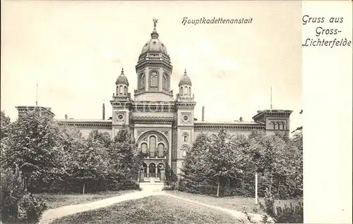 Gross Lichterfelde Hauptkadettenanstalt Kat. Berlin