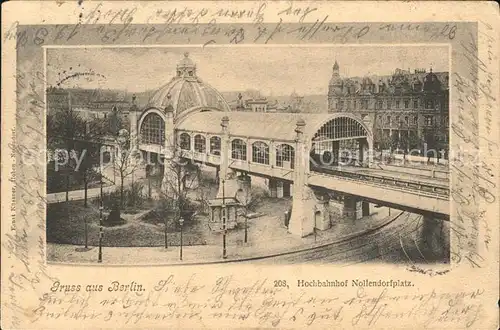 Berlin Hochbahnhof Nollendorfplatz Kat. Berlin