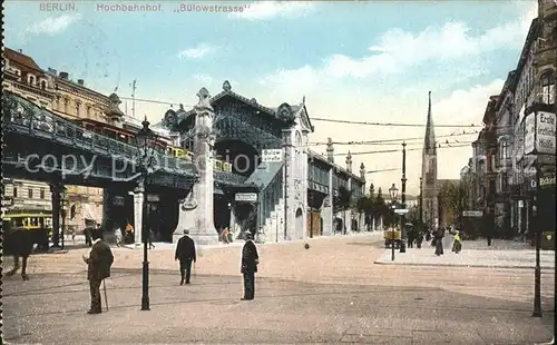 Berlin Hochbahnhof Buelowstrasse Kat. Berlin