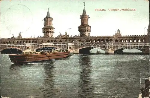 Berlin Oberbaumbruecke Kat. Berlin