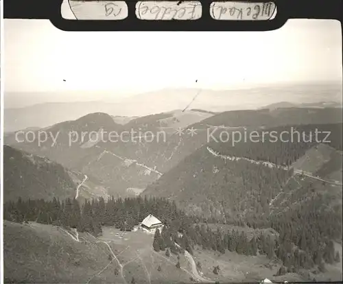 Feldberg Schwarzwald Fliegeraufnahme Jugendherberge Kat. Feldberg (Schwarzwald)