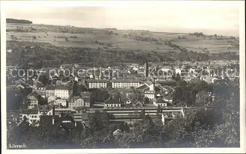 Loerrach Panorama Kat. Loerrach