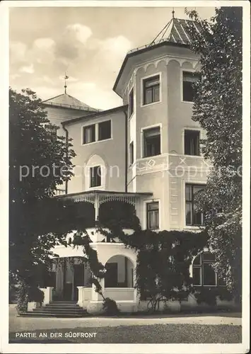 Koenigsee Berchtesgaden Landheim Hohenwart Partie an der Suedfront Kat. Berchtesgaden