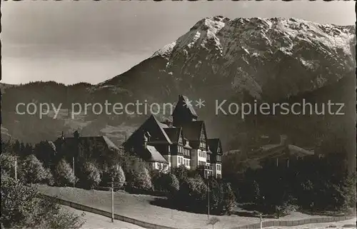 Oberstdorf Sanatorium Wasach Kat. Oberstdorf