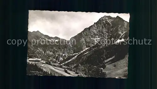 Oberstdorf Alpengasthaus Gaisalpe Kat. Oberstdorf