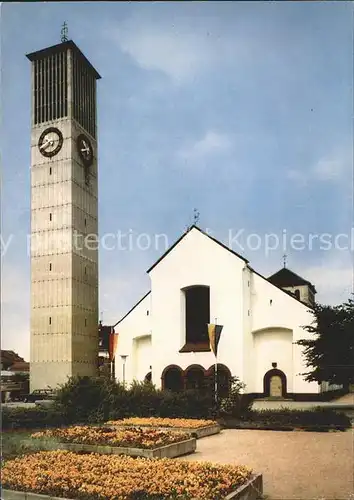 Saarlouis OT Fraulautern Kirche zur hl Dreifaltigkeit Kat. Saarlouis